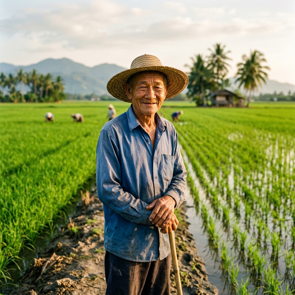 Uncle Tan, Drone X Malaysia farmer testimonial photo